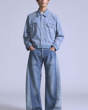 Levi's 1980's 501 Customized Jeans - Blue