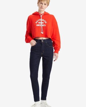 Levi's Retro High Skinny Jeans - Rood