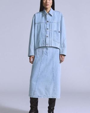 Levi's Seamed Skirt - Blue