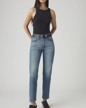 Levi's 501 Crop Jeans - Blue