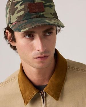 Levi's Relaxed Dad Heritage Cap - Brown