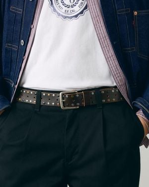 Levi's Marco Riveted Infinity Belt - Blue