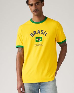 Levi's Brazil Ringer Tee - Yellow
