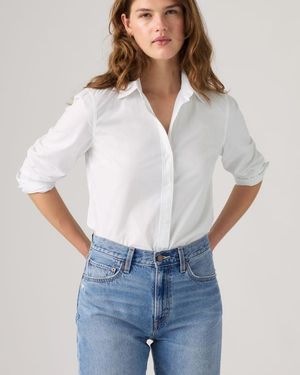 Levi's Carlile Classic Poplin Shirt - White