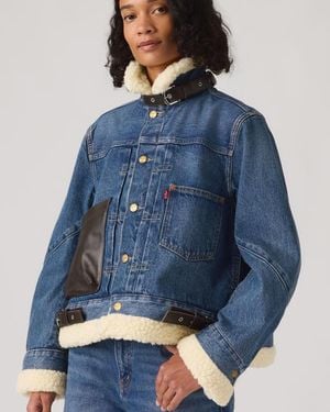 Levi's X Sacai Sherpa Jacket - Blue