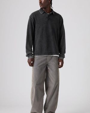 Levi's 578 Baggy Corduroy Pants - Zwart