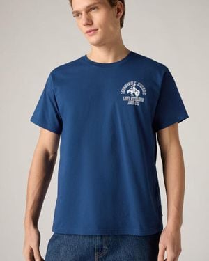 Levi's Relaxed Fit Graphic Tee - Blue