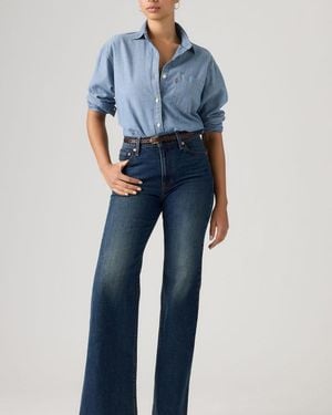 Levi's Ribcage Flare Jeans - Blauw