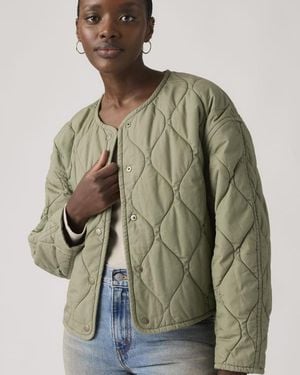Levi's Josie Quilted Liner Jacket - Green