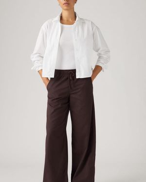 Levi's Essential Wide Leg Pants (Plus Size) - Blauw