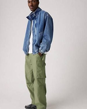 Levi's Baggy Field Cargo Trousers - Blue