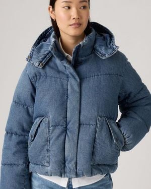 Levi's Western Bubble Shortie Jacket - Blue