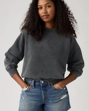 Levi's Sudadera Vintage Boxy - Negro