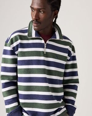 Levi's Cameron Quarter Zip Sweatshirt - Green