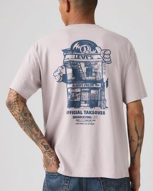 Levi's Graphic Vintage Fit Tee - Grey