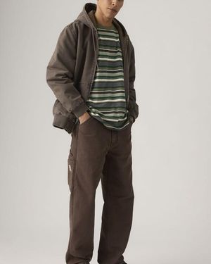Levi's 568 Loose Straight Carpenter Trousers - Brown