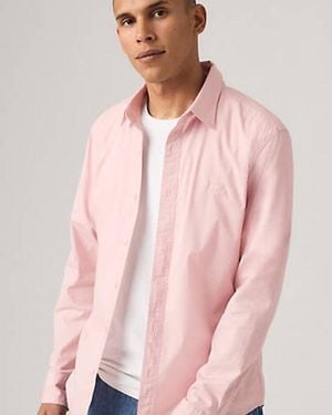 Levi's Battery Housemark Slim Fit Shirt - Pink
