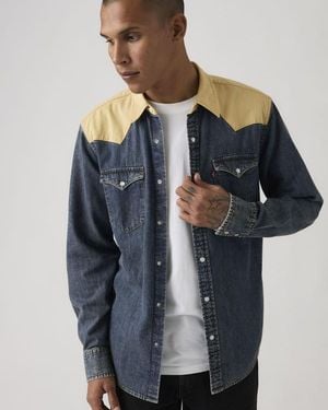 Levi's Classic Standard Fit Western Shirt - Blue