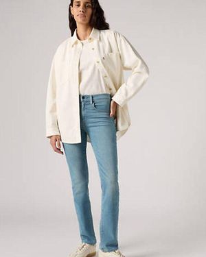 Levi's Jeans 724 Dritti A Vita Alta - Blu