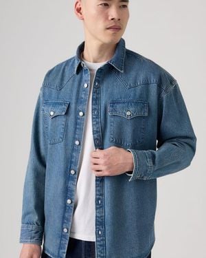 Levi's Denamore Western Overshirt - Blu