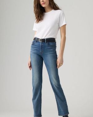 Levi's 723 High Rise Straight Jeans - Blauw