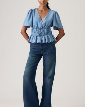 Levi's Middy Loose Boot Jeans - Blue