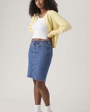 Levi's Low Midi Skirt - Blue