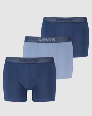 Levi's Mel Boxer Brief 3 Pack - Blu