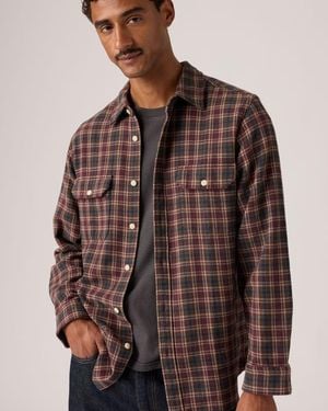 Levi's Jackson Corduroy Worker Overshirt - Brown