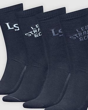 Levi's Regular Socken Geschenkset (4Er Pack) - Blau