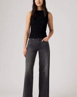 Levi's Figurbetonte 318 Wide Leg Jeans - Blau