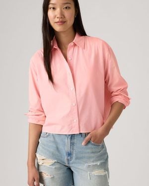 Levi's Cropped Harlie Shirt - Pink
