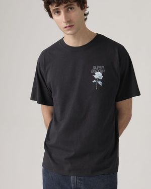 Levi's Vintage T Shirt Mit Grafik - Schwarz