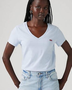 Levi's The Perfect V Neck Tee - White