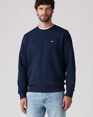 Levi's Sudadera De Cuello Redondo - Azul