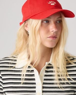 Levi's Lazy Girl Logo Cap - Red