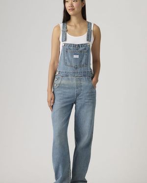Levi's Vintage Denim Lightweight Overalls - Blue