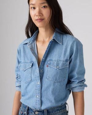 Levi's Iconic Western Denim Shirt - Black