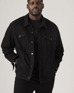 Levi's Trucker Jacket (Big & Tall) - Black