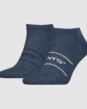 Levi's Low Cut Sportsocken - Blau