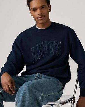 Levi's Standard Graphic Crewneck Sweatshirt - Blue
