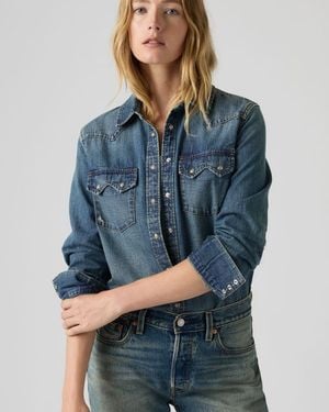 Levi's Heritage Western Sawtooth Shirt - Blue