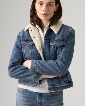 Levi's Original Sherpa Trucker Jacket - Blue