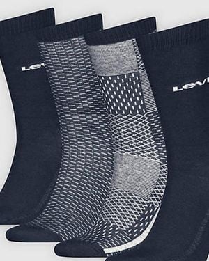 Levi's Regular Soundtrack Socken Geschenkset (4Er Pack) - Blau