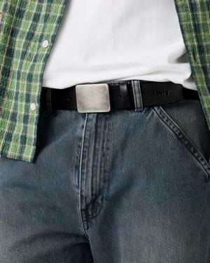 Levi's Ryder Plaque Buckle Belt - Multicolour