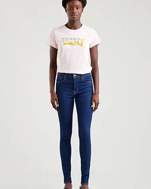 Levi's 720 High Rise Super Skinny Jeans - Black