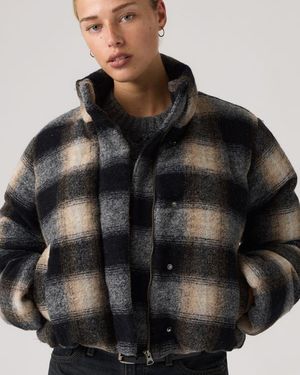 Levi's Brynn Cropped Puffer Jacket - Black