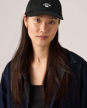 Levi's Cappellino Lazy Girl Con Logo - Nero