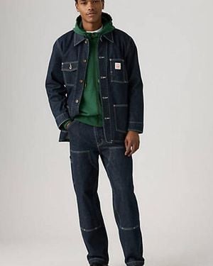Levi's 568 Loose Straight Double Knee Carpenter Trousers - Blue
