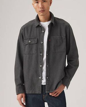 Levi's Giacca Camicia Truckee A Maniche Lunghe - Grigio